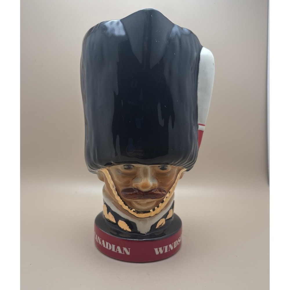 Vintage Windsor Supreme Canadian Whiskey Royal Guard‎ Water Pitcher: Toby Jug
